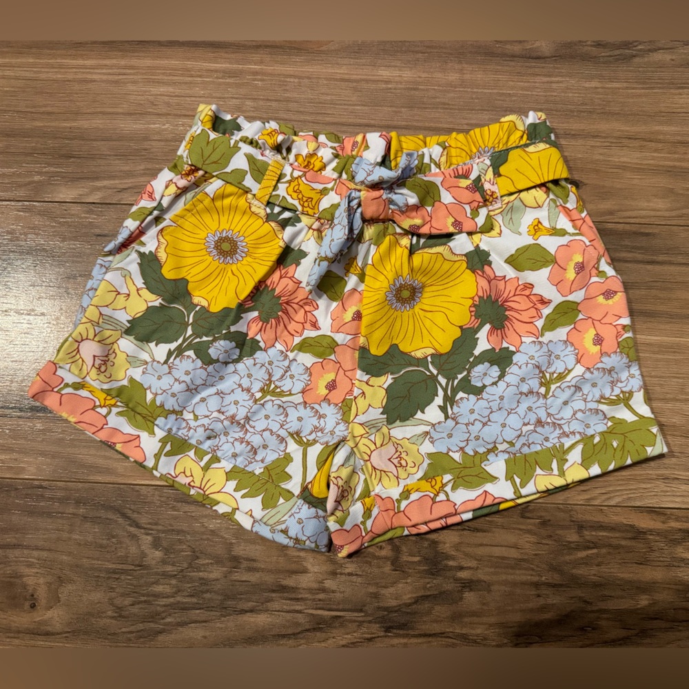 Janie and Jack Floral Shorts